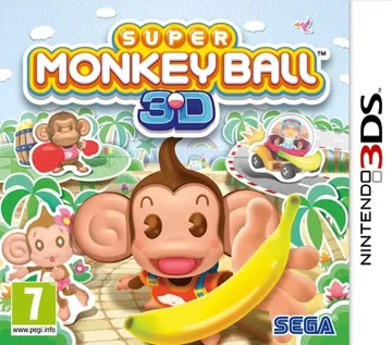 Super Mon_ Ball 3D (JPN) box cover front